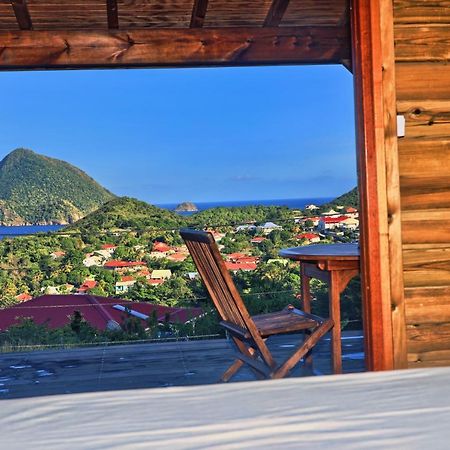 Ti Kaz Anoli Cottage En Bois Avec Vue Sur La Baie Terre-de-Bas Kültér fotó